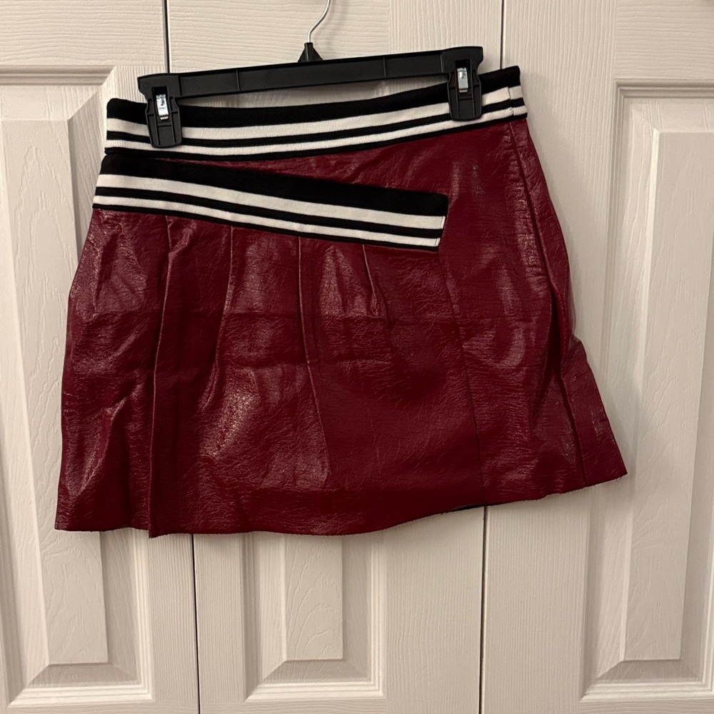 BCBGeneration Mini Skirt Red Womens Size 4